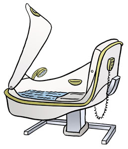 Pflegebadewanne